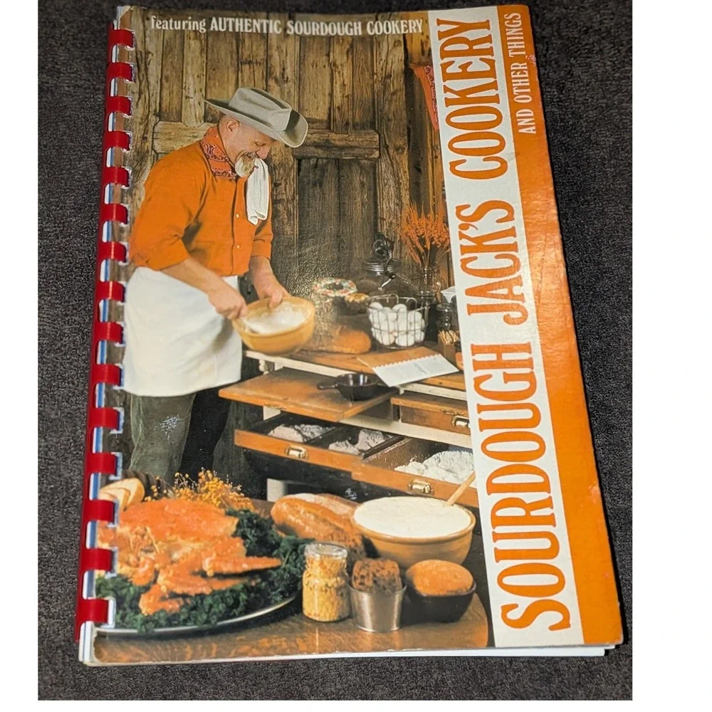 Vintage Sourdough Jack's Cookery and Other Things Cookbook 1971 Spiral Bound